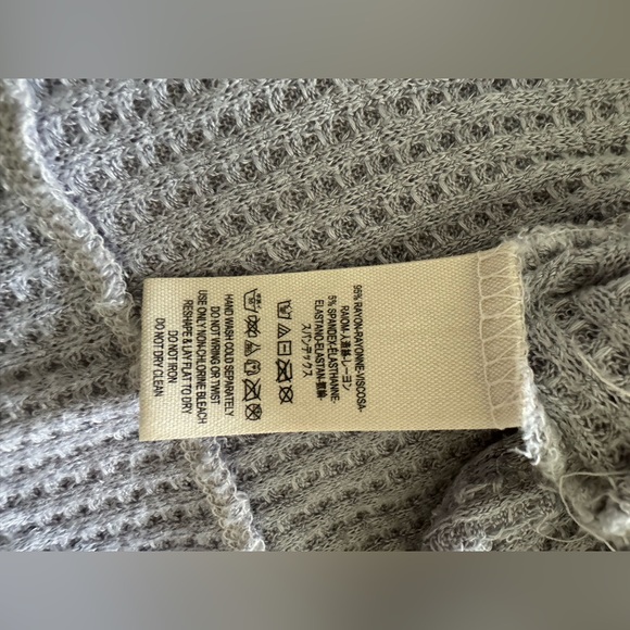 Free People Lavender Long Sleeve Top, Size M - Picture 5 of 5